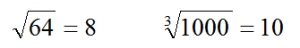 SBAC radical equations answer 1