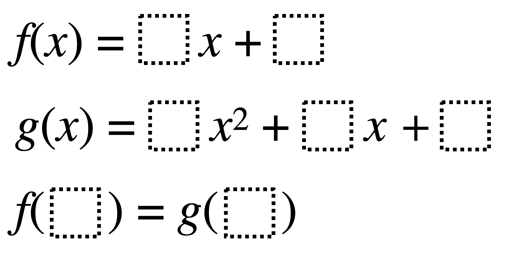 Function Notation  Open Middle® With Function Notation Worksheet Answers